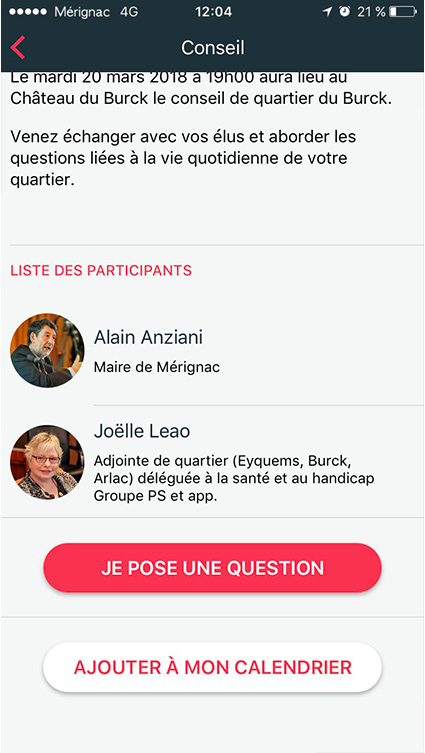 Ici Mérignac - je pose une question aux élus
